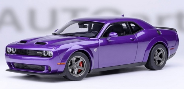 71768 Dodge Challenger SRT Superstock 2023 (Plum Crazy) 1:18